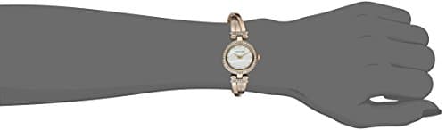 Premium Crystal Accented Anne Klein Women's Bangle Watch and Bracelet Set for Fashionable Ladies
| Anne Klein Women's P