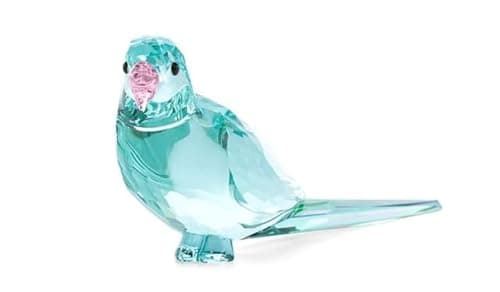 Swarovski Crystal Jungle Beats Paco Blue Parakeet Figurine for Home Decorление