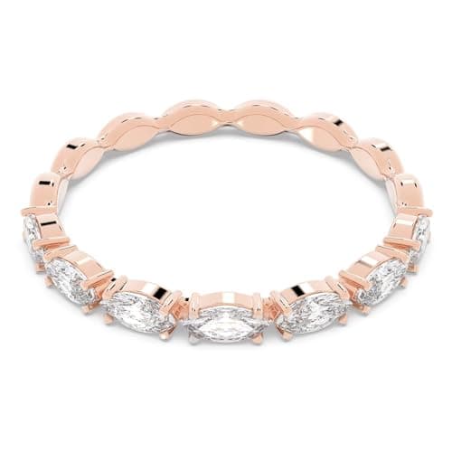 Swarovski Matrix Vittore Ring - Marquise Cut, Clear, Rose Gold-Tone Finish for Wedding Night
| Swarovski Matrix Vittore