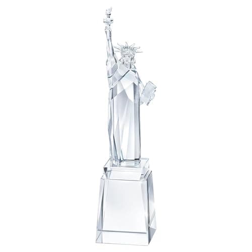 Swarovski Figurine Travel Memories Statue of Liberty Crystal for Travelers Souvenirs