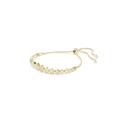Swarovski Imber Tennis Bracelet - Mixed Round Cuts Clear Gold-Tone Finish for WomenSports
| Swarovski Imber Tennis Brac