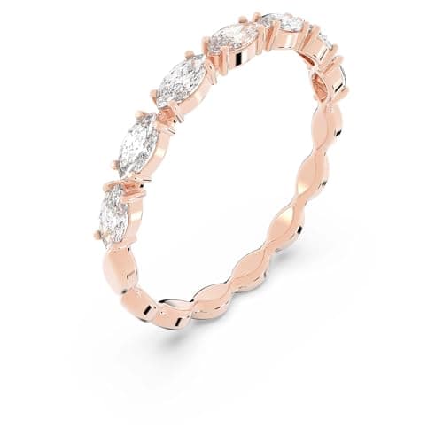 Swarovski Matrix Vittore Ring - Marquise Cut, Clear, Rose Gold-Tone Finish for Wedding Night
| Swarovski Matrix Vittore