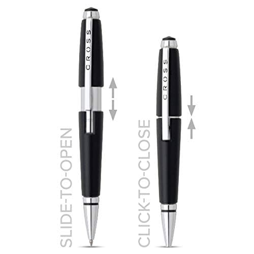 Black Cross Edge Retractable Gel Pen for School and Office Use
| Cross Edge Black Medium 0.7mm Retractable Gel Pen with