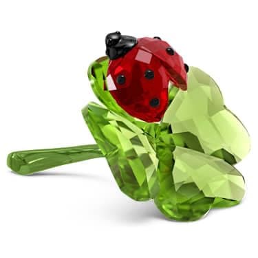Swarovski Idyllia Ladybug and Clover Crystal Jewelry for Ladies
| Swarovski Idyllia Ladybug and Clover Charm Bracelet f
