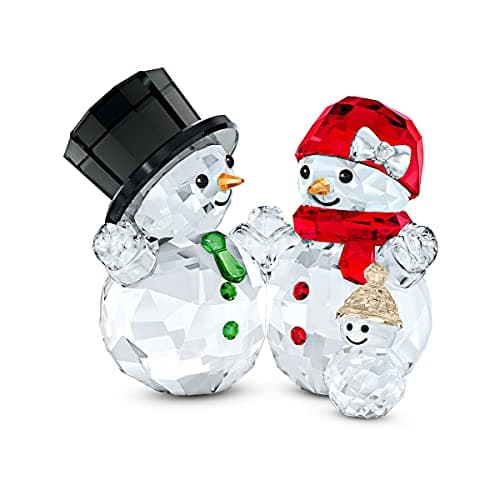 Swarovski Joyful Ornaments Santa’s Reindeer Figurine Multicolored Crystals for Holiday Decor