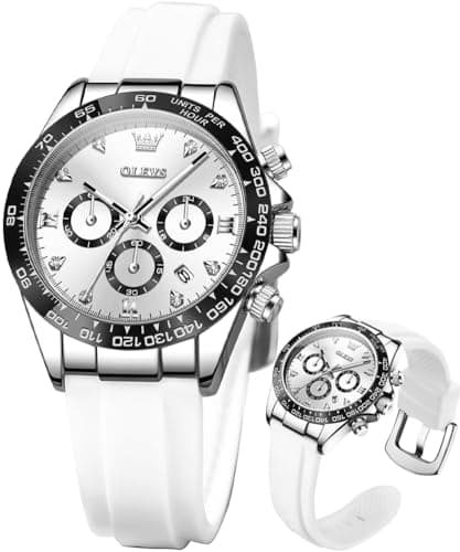 Luxury OLEVS Women's Fashion Rose Gold Diamond Analog Quartz Watches for Women
| OLEVS Women's Stainless Steel Luminous