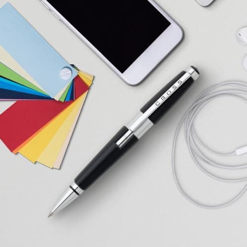 Black Cross Edge Retractable Gel Pen for School and Office Use
| Cross Edge Black Medium 0.7mm Retractable Gel Pen with