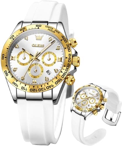 Luxury OLEVS Women's Fashion Rose Gold Diamond Analog Quartz Watches for Women
| OLEVS Women's Stainless Steel Luminous