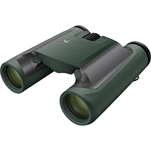 Swarovski OPTIK 8x25 CL Pocket Binoculars for Wild Nature Viewing with Large Field of View and Green Color