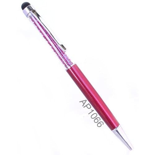 Swarovski Crystal Filled Ballpoint Pen - Dangling Charm Light Blue