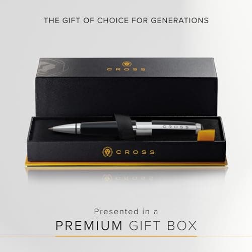 Black Cross Edge Retractable Gel Pen for School and Office Use
| Cross Edge Black Medium 0.7mm Retractable Gel Pen with