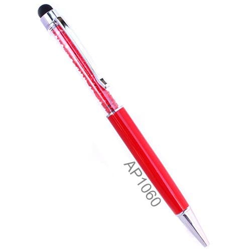 Swarovski Crystal Filled Ballpoint Pen - Dangling Charm Light Blue