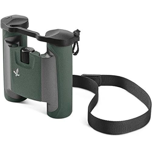 Swarovski OPTIK 8x25 CL Pocket Binoculars for Wild Nature Viewing with Large Field of View and Green Color
