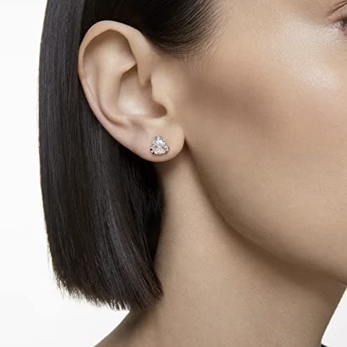 Swarovski Millenia Stud Earrings Trilliant Cut Crystal White Rhodium Finish Perfect for Special Occasions")}