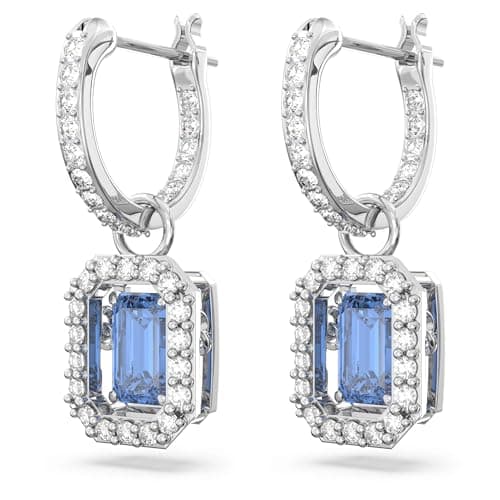 Swarovski Una Blue Rhodium Finish Octagon Cut Zirconia Earrings
| Octagon Cut Swarovski Una Blue Rhodium Finish Earring