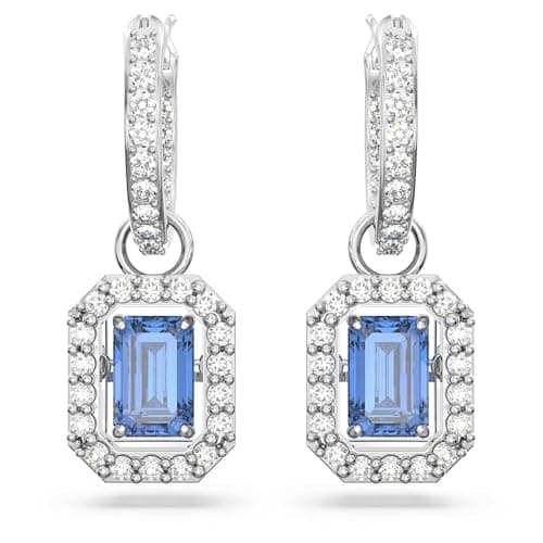 Swarovski Una Blue Rhodium Finish Octagon Cut Zirconia Earrings
| Octagon Cut Swarovski Una Blue Rhodium Finish Earring