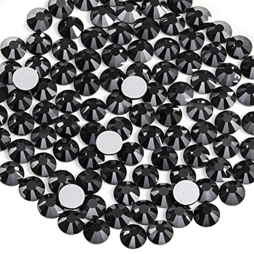 BEADSLAND Crystal Rhinestones Round Gems for Nail Art Craft Glue Fix
| BEADSLAND Flat Back Crystal Rhinestones for Nail