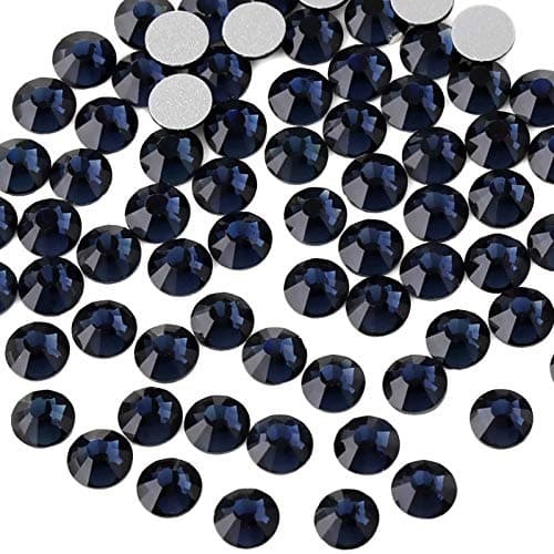 BEADSLAND Crystal Rhinestones Round Gems for Nail Art Craft Glue Fix
| BEADSLAND Flat Back Crystal Rhinestones for Nail