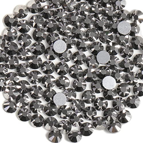 BEADSLAND Crystal Rhinestones Round Gems for Nail Art Craft Glue Fix
| BEADSLAND Flat Back Crystal Rhinestones for Nail