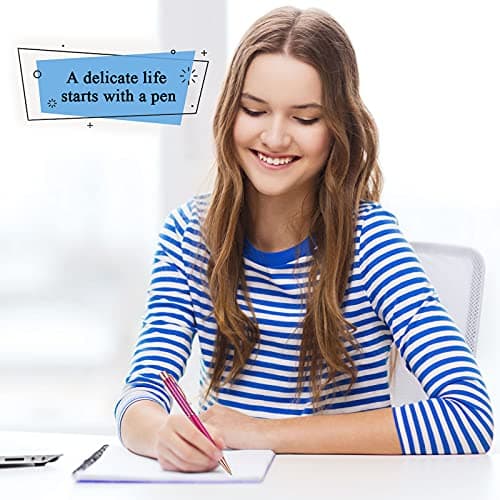 HESTYA Glitter Pens Dynamic Liquid Sand Ballpoint Pens for Office School Birthday Wedding