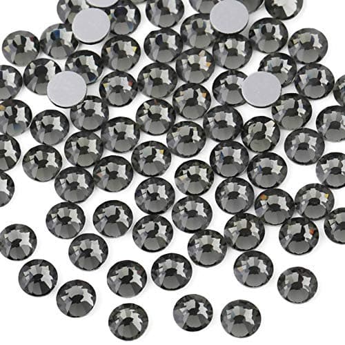 BEADSLAND Crystal Rhinestones Round Gems for Nail Art Craft Glue Fix
| BEADSLAND Flat Back Crystal Rhinestones for Nail