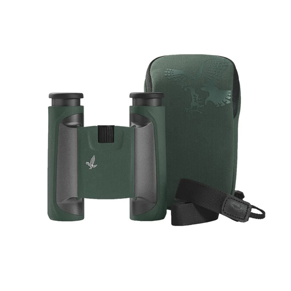 Swarovski CL Pocket Binoculars 10x25 Green for Wild Nature Observation (46154)