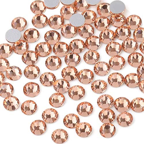 BEADSLAND Crystal Rhinestones Round Gems for Nail Art Craft Glue Fix
| BEADSLAND Flat Back Crystal Rhinestones for Nail