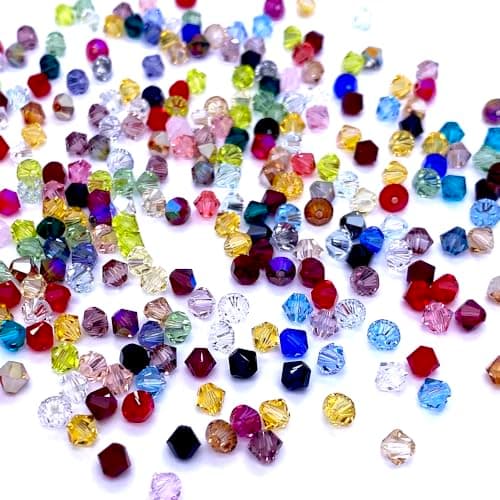 Swarovski Crystal 144pcs 3mm Assorted Mix Colors Loose Bicone Beads Jewelry Making Beads 5328 XILION Specifications