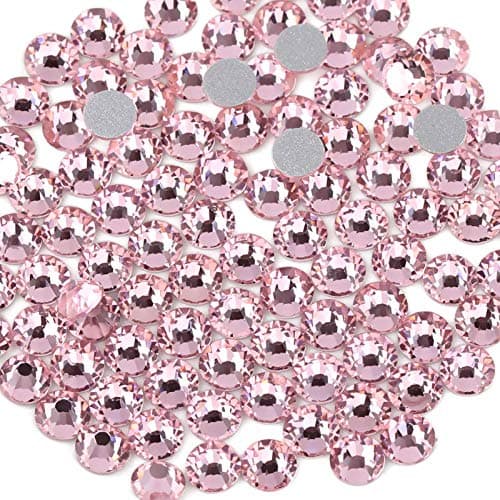 BEADSLAND Crystal Rhinestones Round Gems for Nail Art Craft Glue Fix
| BEADSLAND Flat Back Crystal Rhinestones for Nail
