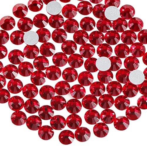 BEADSLAND Crystal Rhinestones Round Gems for Nail Art Craft Glue Fix
| BEADSLAND Flat Back Crystal Rhinestones for Nail