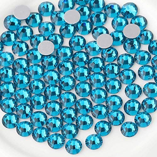BEADSLAND Crystal Rhinestones Round Gems for Nail Art Craft Glue Fix
| BEADSLAND Flat Back Crystal Rhinestones for Nail