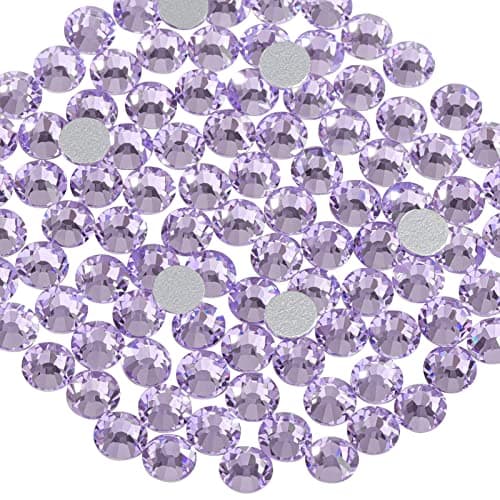 BEADSLAND Crystal Rhinestones Round Gems for Nail Art Craft Glue Fix
| BEADSLAND Flat Back Crystal Rhinestones for Nail