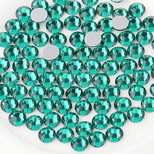 BEADSLAND Crystal Rhinestones Round Gems for Nail Art Craft Glue Fix
| BEADSLAND Flat Back Crystal Rhinestones for Nail