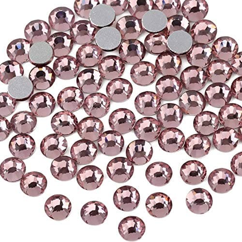 BEADSLAND Crystal Rhinestones Round Gems for Nail Art Craft Glue Fix
| BEADSLAND Flat Back Crystal Rhinestones for Nail