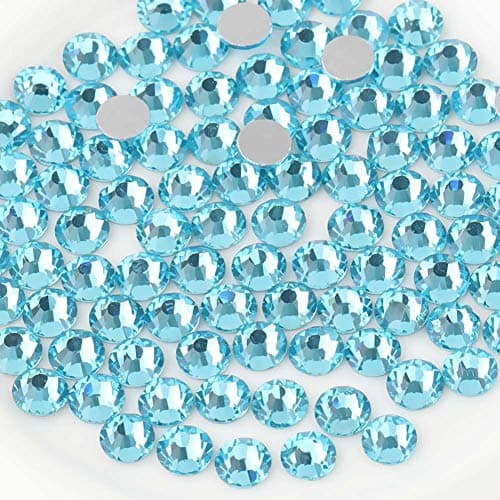 BEADSLAND Crystal Rhinestones Round Gems for Nail Art Craft Glue Fix
| BEADSLAND Flat Back Crystal Rhinestones for Nail