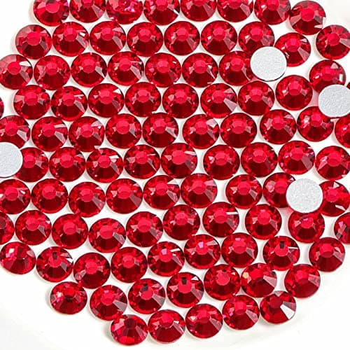 BEADSLAND Crystal Rhinestones Round Gems for Nail Art Craft Glue Fix
| BEADSLAND Flat Back Crystal Rhinestones for Nail