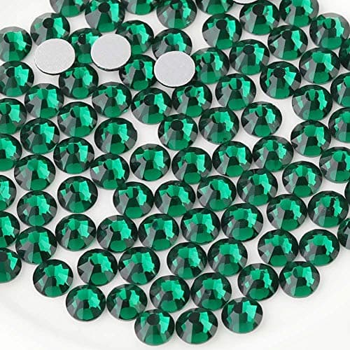 BEADSLAND Crystal Rhinestones Round Gems for Nail Art Craft Glue Fix
| BEADSLAND Flat Back Crystal Rhinestones for Nail