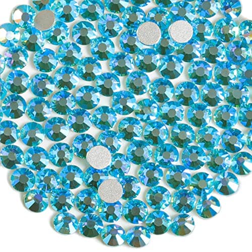 BEADSLAND Crystal Rhinestones Round Gems for Nail Art Craft Glue Fix
| BEADSLAND Flat Back Crystal Rhinestones for Nail