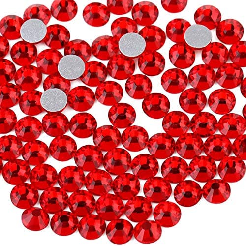 BEADSLAND Crystal Rhinestones Round Gems for Nail Art Craft Glue Fix
| BEADSLAND Flat Back Crystal Rhinestones for Nail