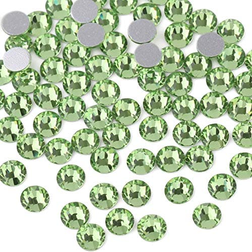 BEADSLAND Crystal Rhinestones Round Gems for Nail Art Craft Glue Fix
| BEADSLAND Flat Back Crystal Rhinestones for Nail