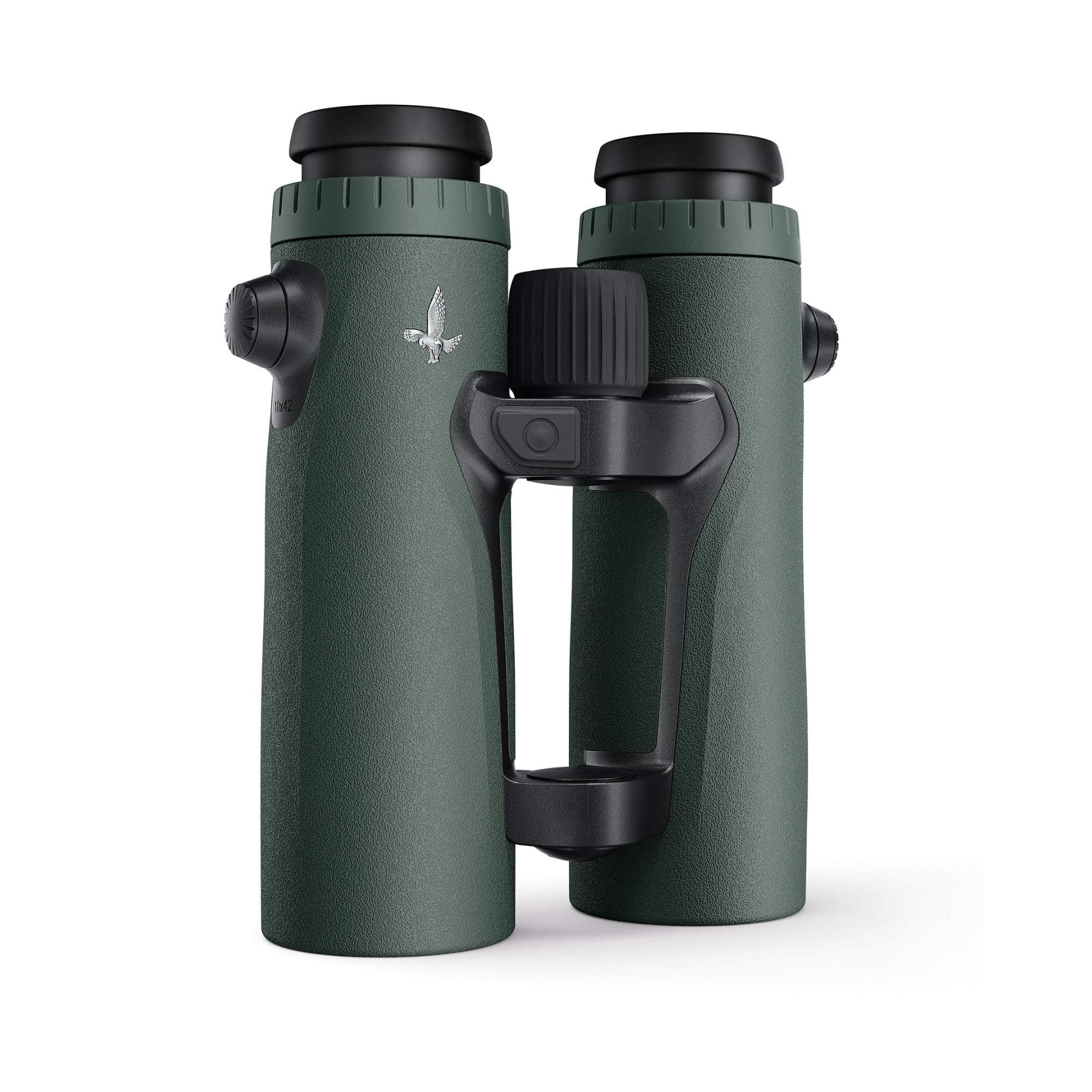 Swarovski OPTIK 10x42 EL Laser Rangefinder Binoculars for Hunting with SWAROVVISION Technology and App Support (Green)